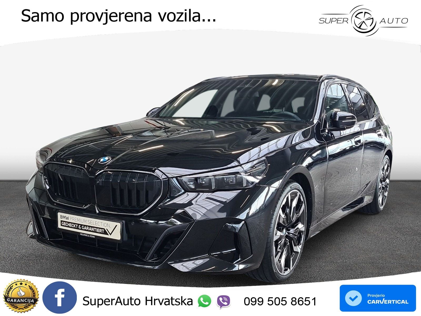 BMW 520d Touring (197 KS) xDrive Steptronic M Sport ACC+HEAD+GR SJED+360+PANO