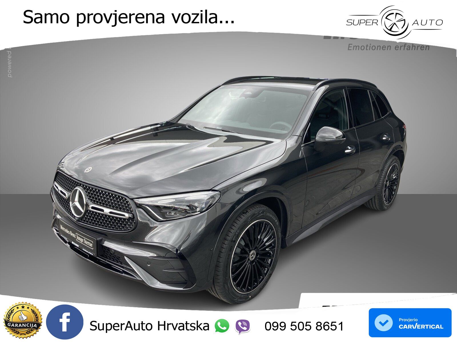 Mercedes GLC 200 (204 KS) 4MATIC 9G-TRONIC AMG LED+GR SJED+ACC