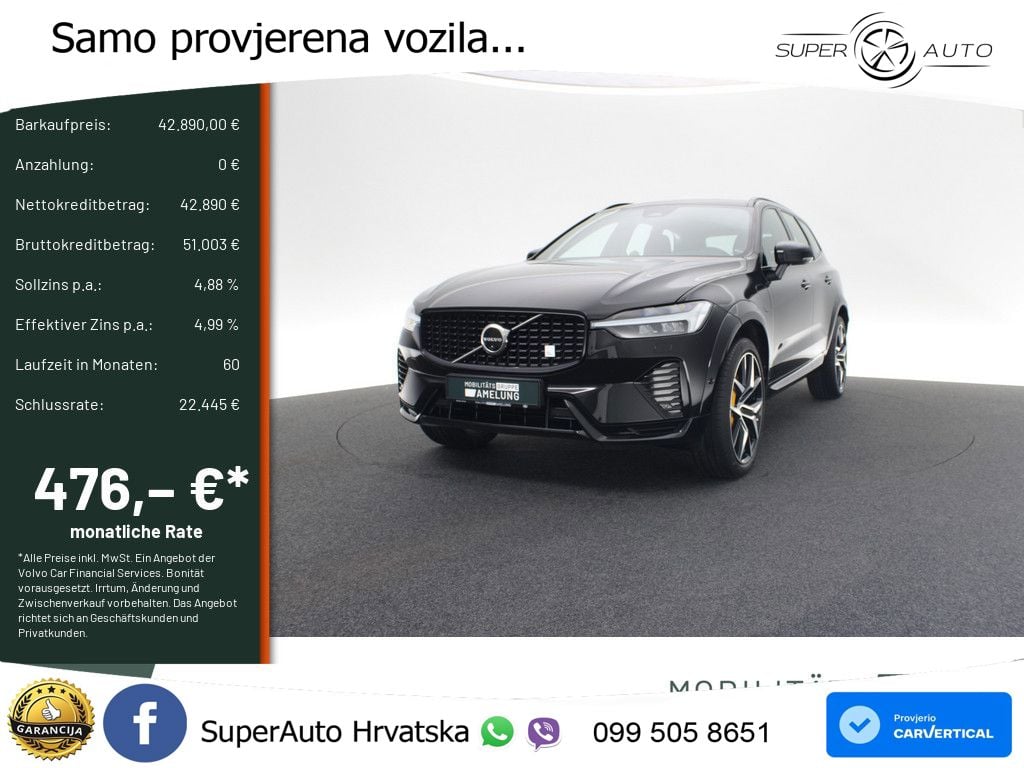 Volvo XC60 T8 AWD Geartronic LED+GR SJED+ACC