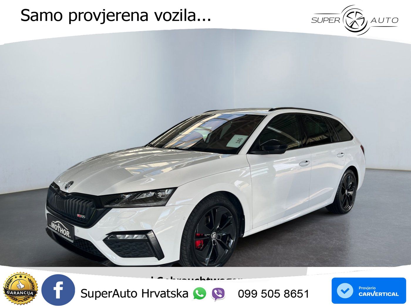 Škoda Octavia Combi RS 2.0 TDI (200 KS) 4x4 DSG