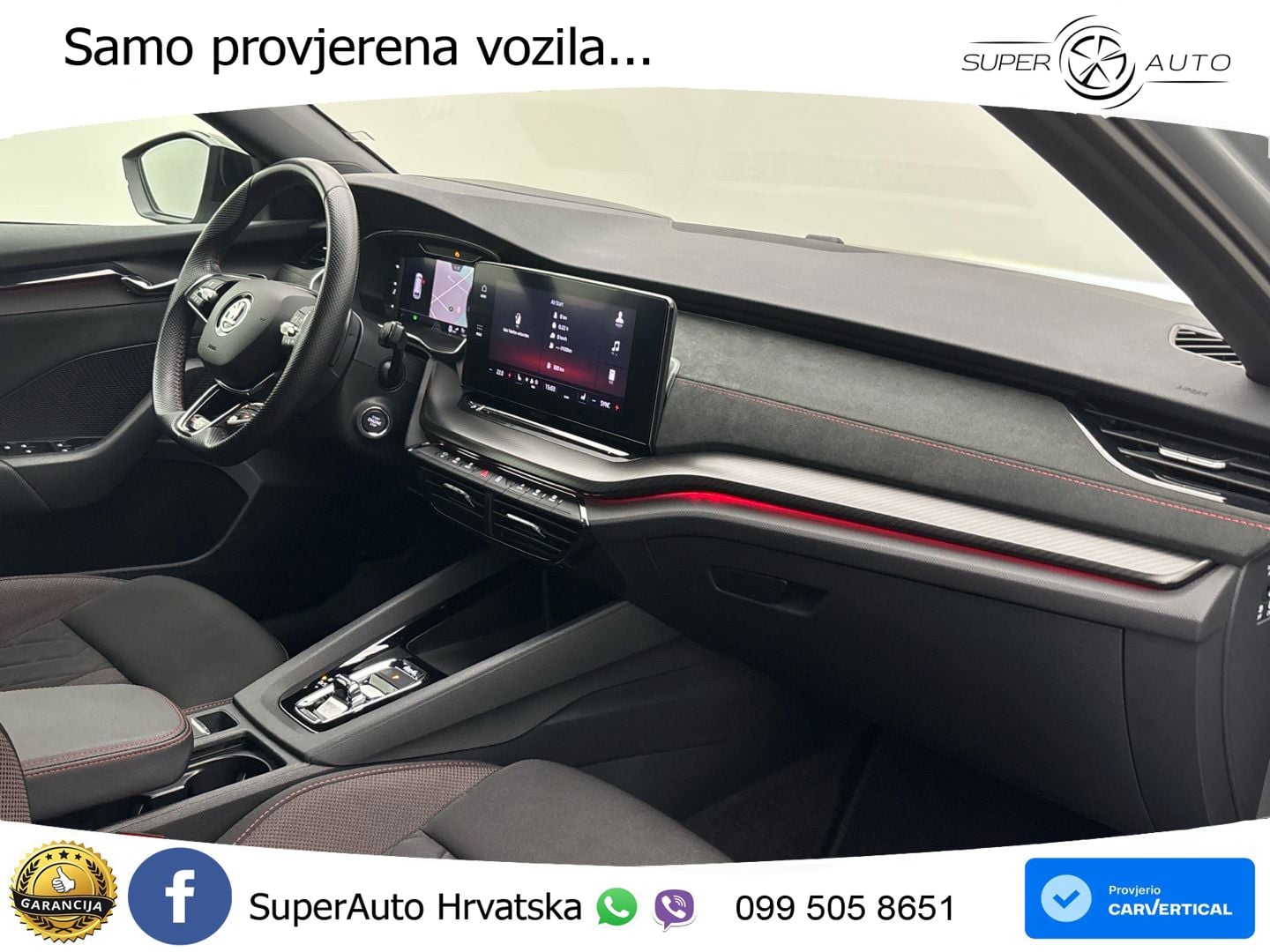 Škoda Octavia Combi RS 2.0 TDI (200 KS) 4x4 DSG LED+GR SJED+ACC