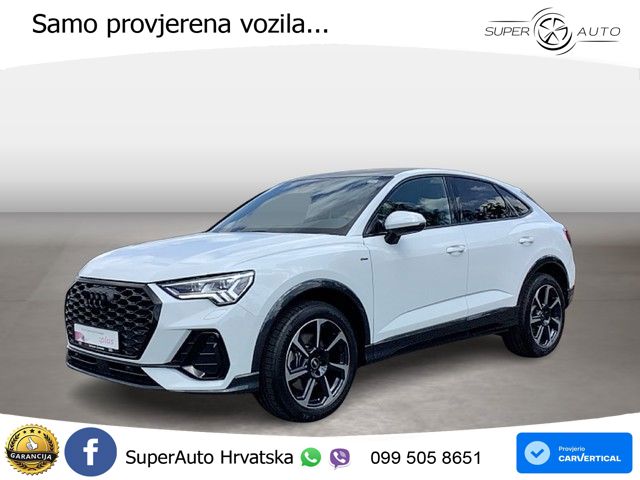 Audi Q3 II Sportback 40 TFSI (190 KS) quattro S tronic S line LED+GR SJED+ACC