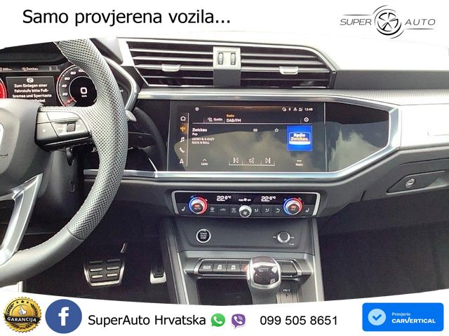 Audi Q3 II Sportback 40 TFSI (190 KS) quattro S tronic S line LED+GR SJED+ACC