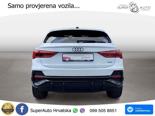 Audi Q3 II Sportback 40 TFSI (190 KS) quattro S tronic S line LED+GR SJED+ACC