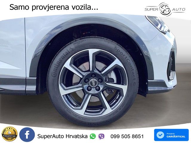 Audi Q3 II Sportback 40 TFSI (190 KS) quattro S tronic S line LED+GR SJED+ACC