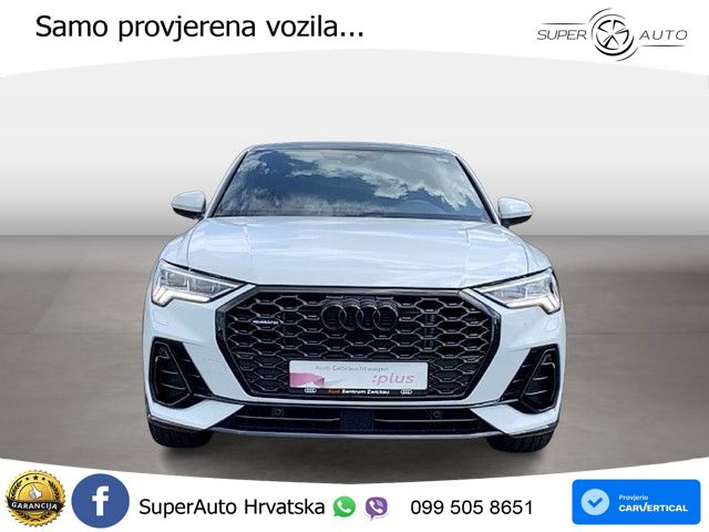 Audi Q3 II Sportback 40 TFSI (190 KS) quattro S tronic S line LED+GR SJED+ACC