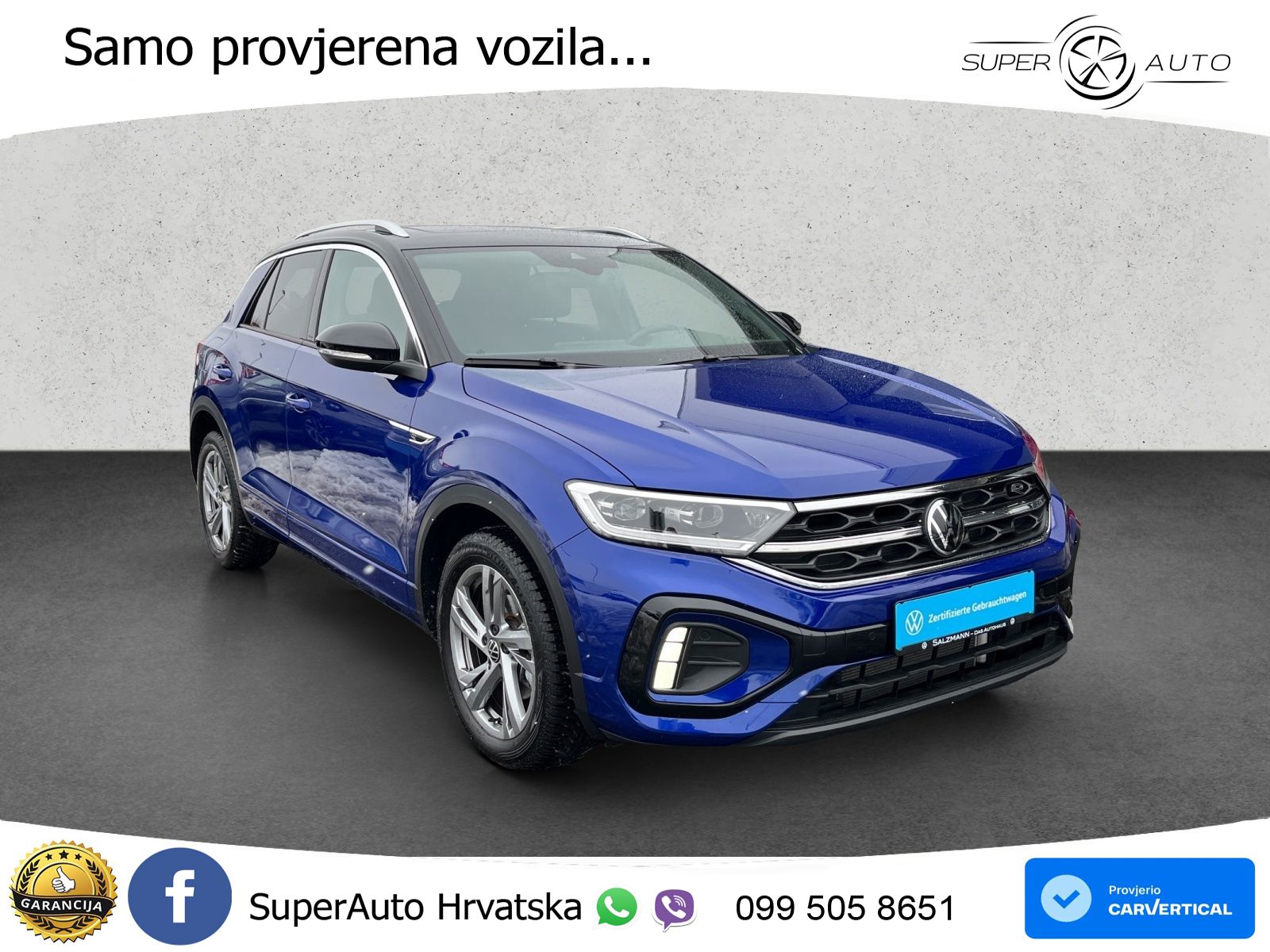 Volkswagen T-Roc 1.5 TSI (150 KS) DSG LED+GR SJED+ACC