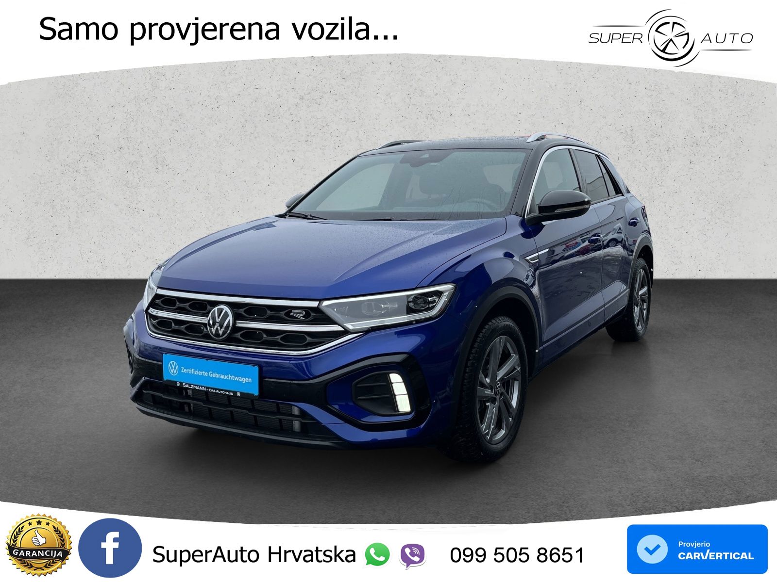 Volkswagen T-Roc 1.5 TSI (150 KS) DSG LED+GR SJED+ACC