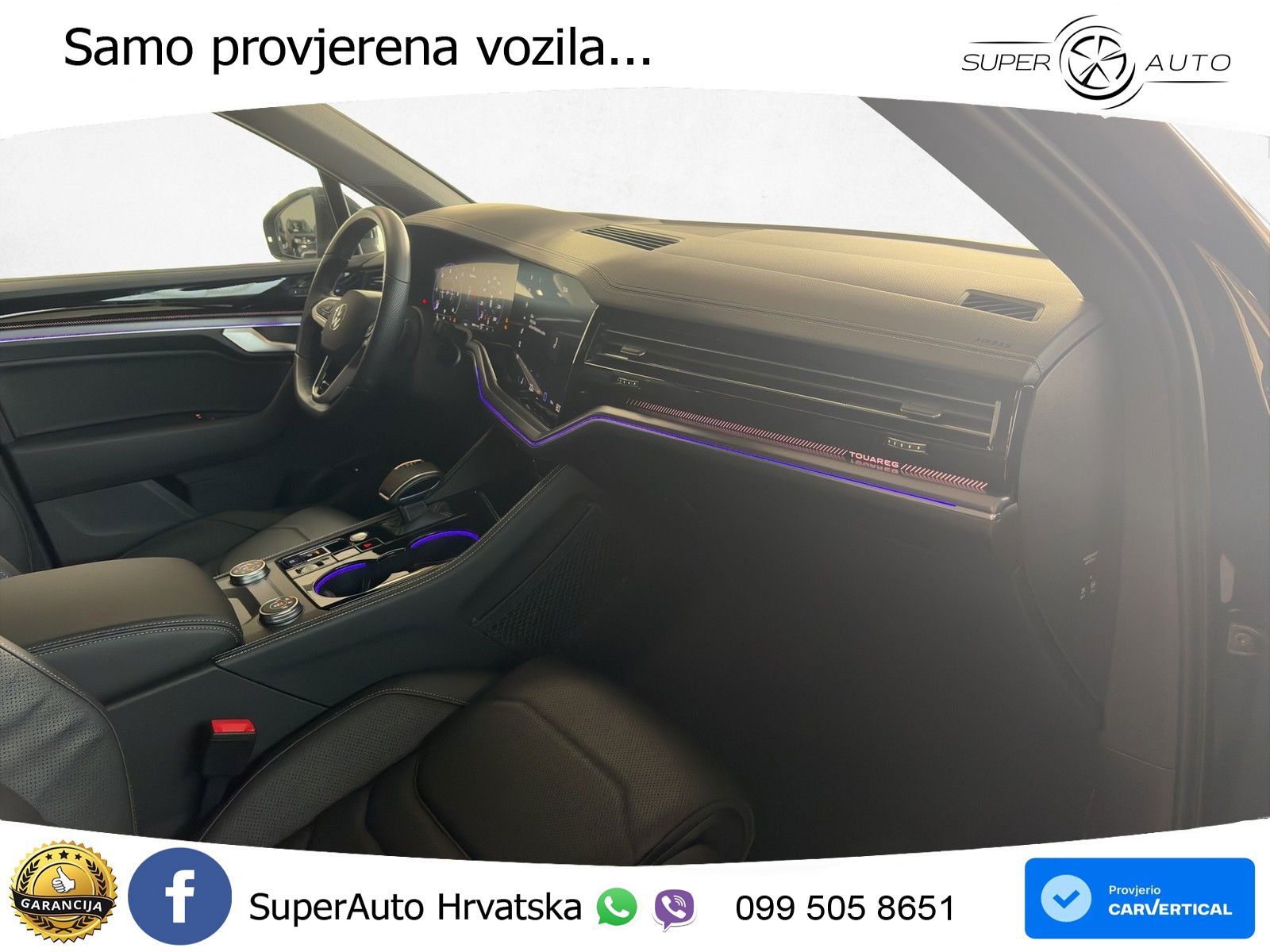 Volkswagen Touareg 3.0 V6 TDI (231 KS) 4MOTION Tiptronic ZRAČNI+ACC+4xGR SJED+KAM