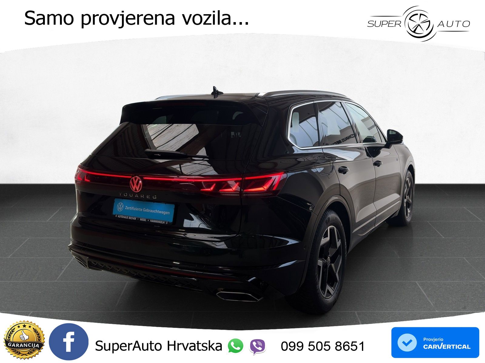Volkswagen Touareg 3.0 V6 TDI (231 KS) 4MOTION Tiptronic ZRAČNI+ACC+4xGR SJED+KAM