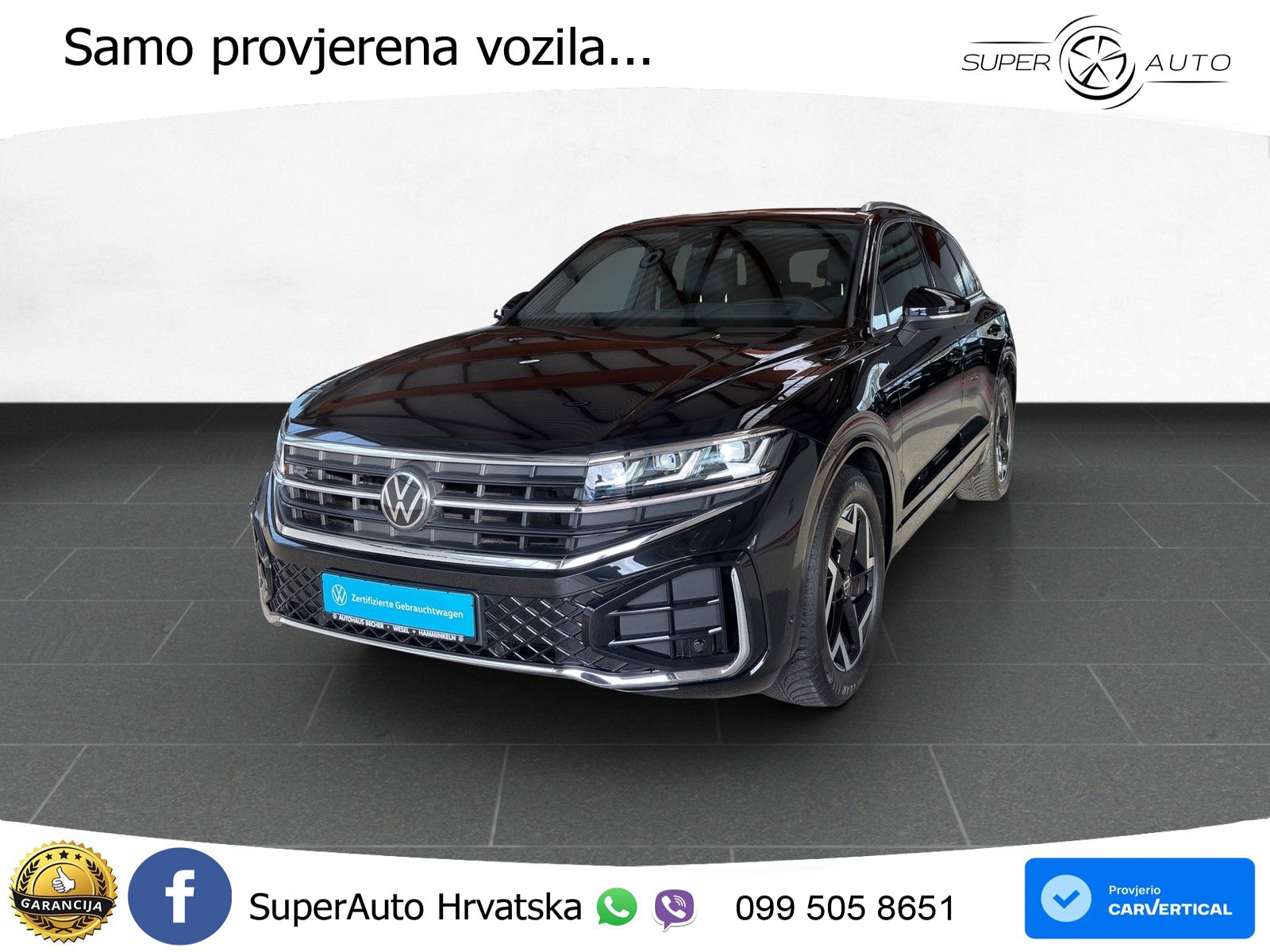 Volkswagen Touareg 3.0 V6 TDI (231 KS) 4MOTION Tiptronic ZRAČNI+ACC+4xGR SJED+KAM