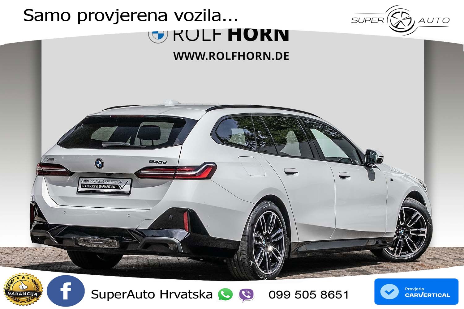 BMW 540d Touring (303 KS) xDrive Steptronic M Sport LED+GR SJED+ACC