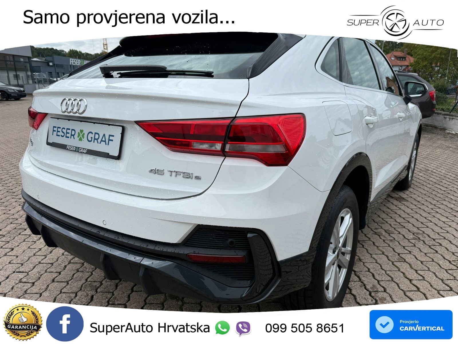 Audi Q3 Sportback 45 TFSIe (245 KS) S tronic