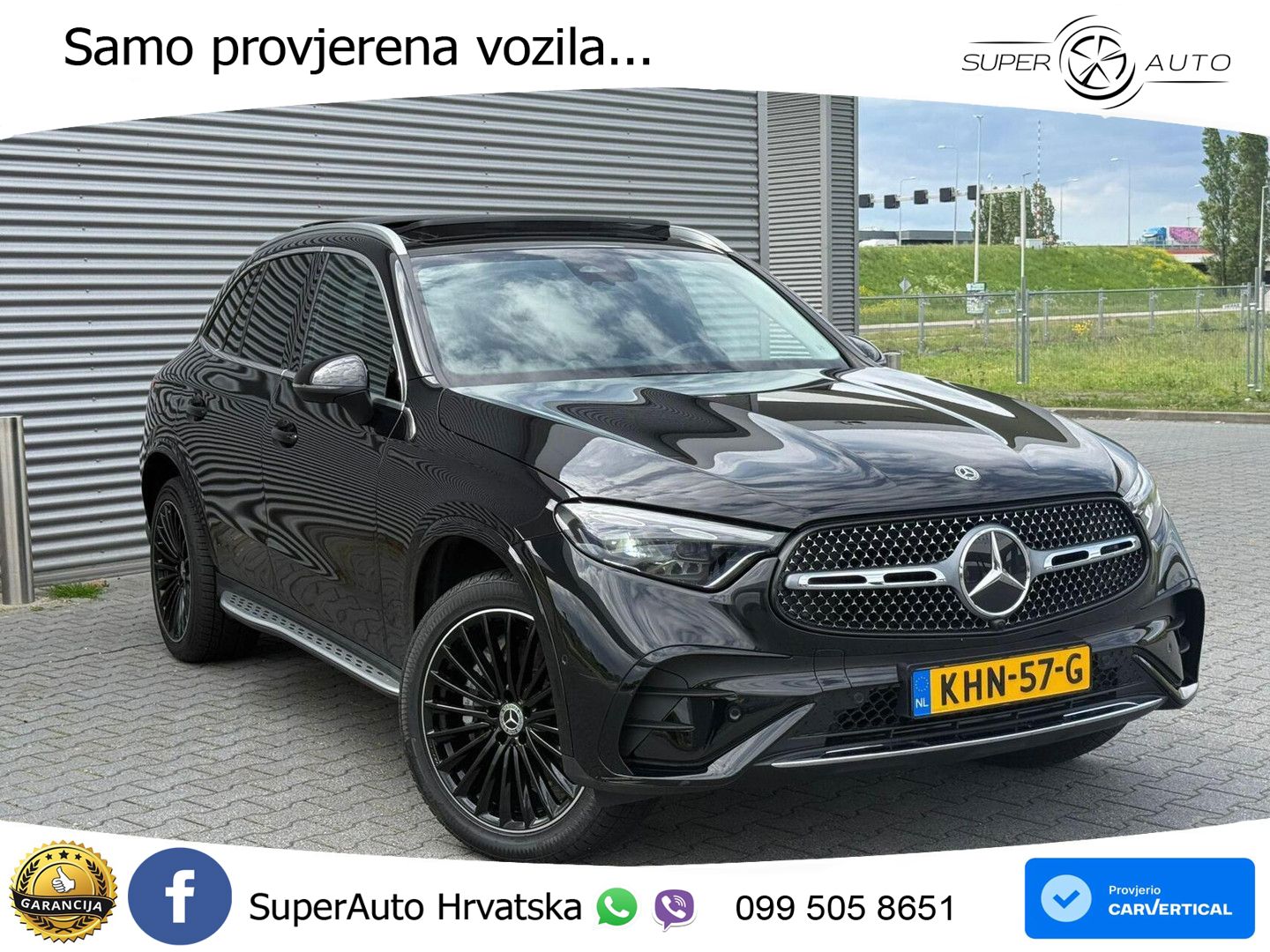 Mercedes GLC 300e (313 KS) 4MATIC 9G-TRONIC AMG ZRAČNI+ACC+GR SJED+KAM+PANO