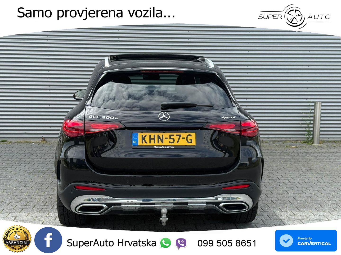 Mercedes GLC 300e (313 KS) 4MATIC 9G-TRONIC AMG ZRAČNI+ACC+GR SJED+KAM+PANO