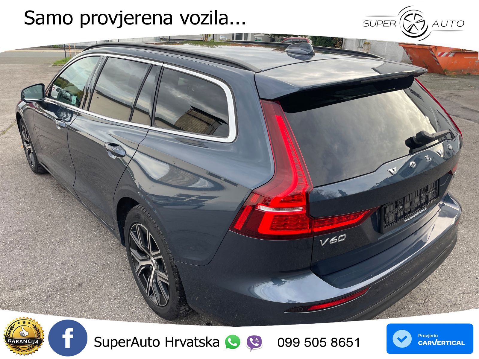 Volvo V60 2.0 B4 Diesel Geartronic LED+GR SJED+ACC