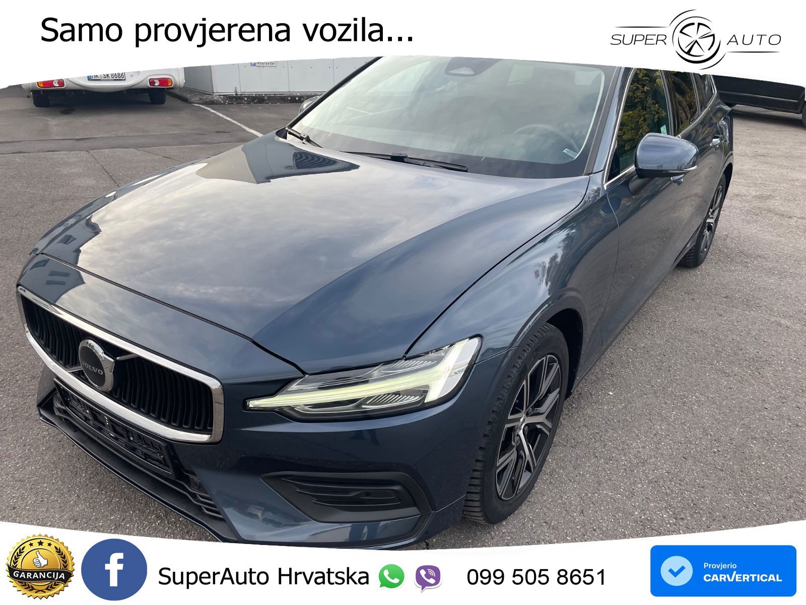 Volvo V60 2.0 B4 Diesel Geartronic LED+GR SJED+ACC