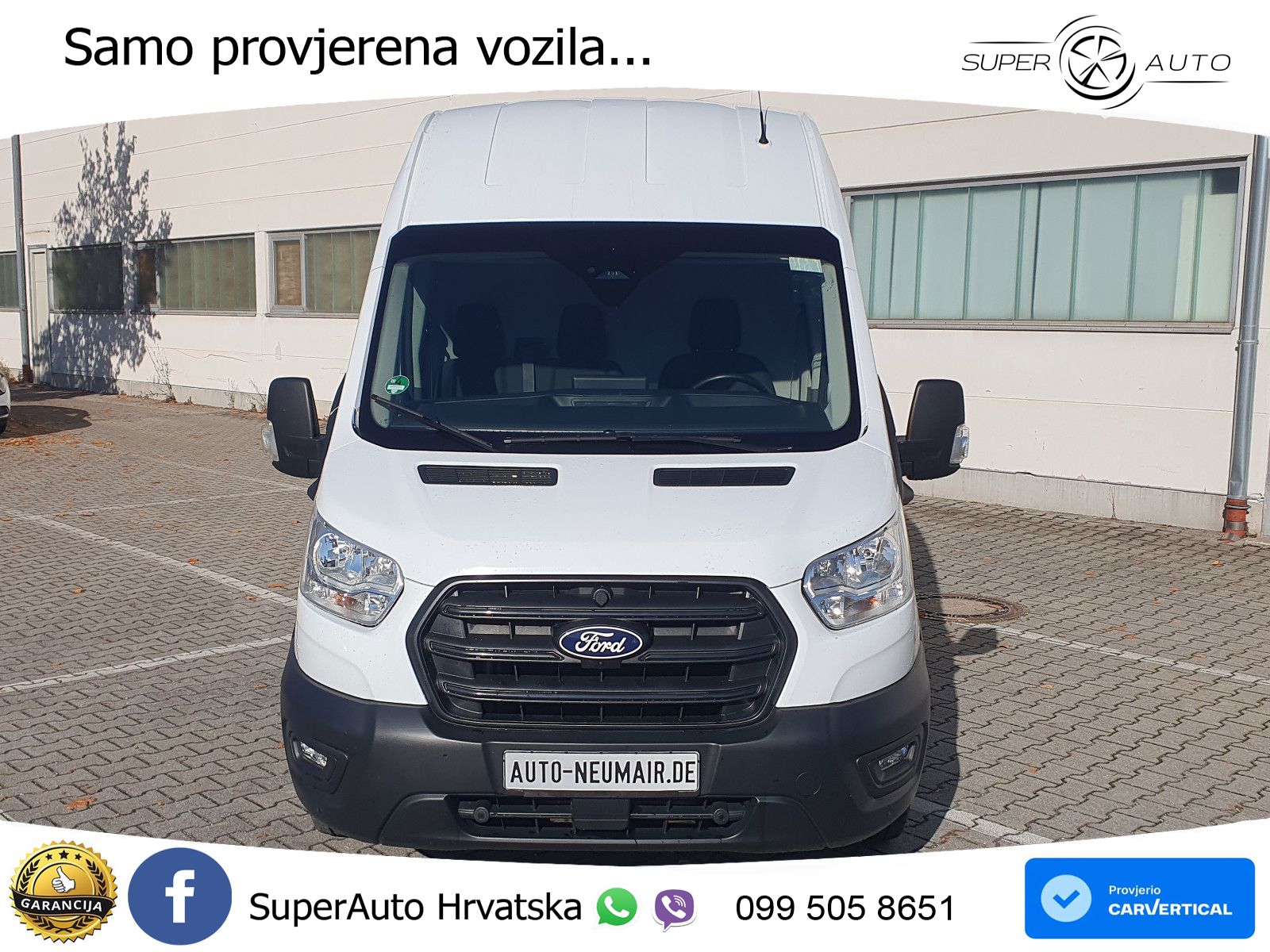 Ford Transit 2.0 TDCI Trend L3/H3  *Klima / Navi* 131 KS