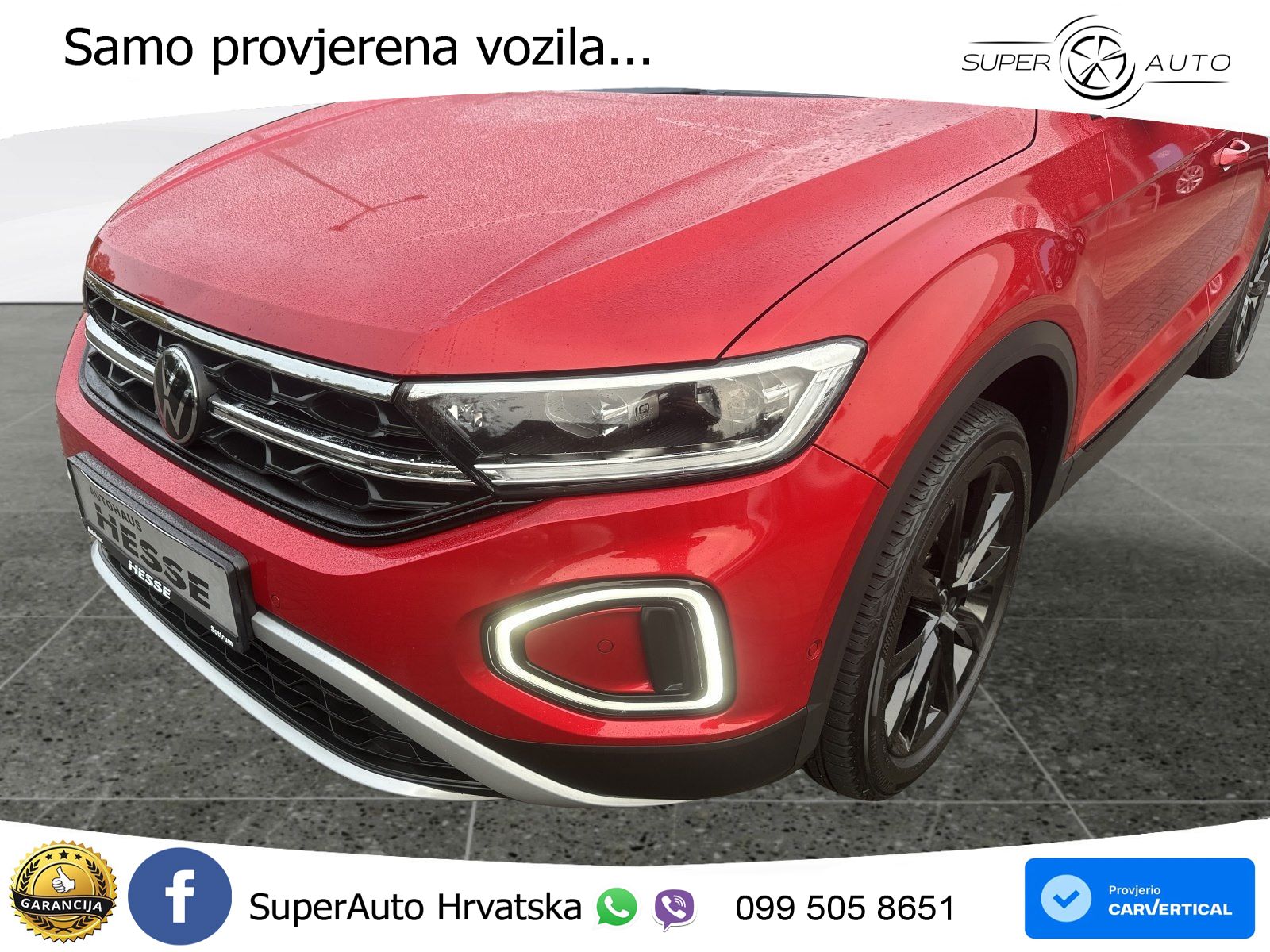 Volkswagen T-Roc 1.5 TSI (150 KS) DSG LED+GR SJED+ACC