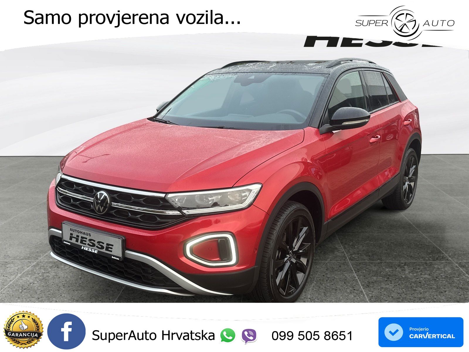 Volkswagen T-Roc 1.5 TSI (150 KS) DSG LED+GR SJED+ACC