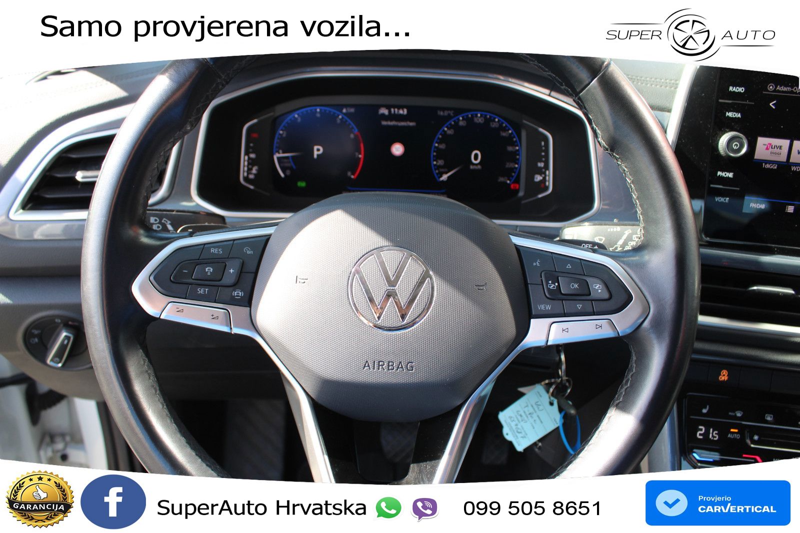 Volkswagen T-Roc 1.5 TSI (150 KS) DSG LED+GR SJED+ACC