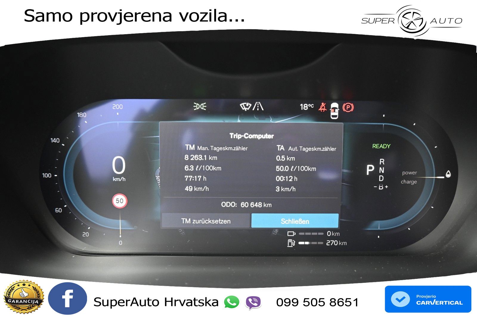 Volvo XC60 T8 AWD Geartronic LED+GR SJED+ACC