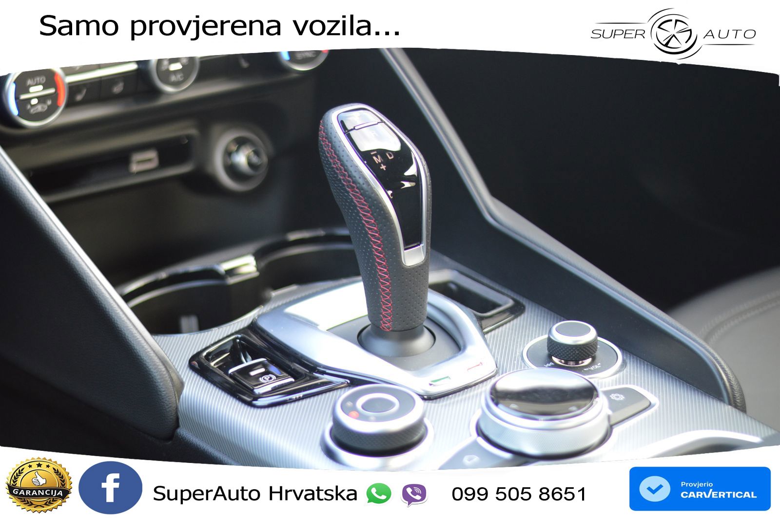 Alfa Romeo Giulia 2.0 Turbo (280 KS) Q4 Automatic LED+GR SJED+ACC