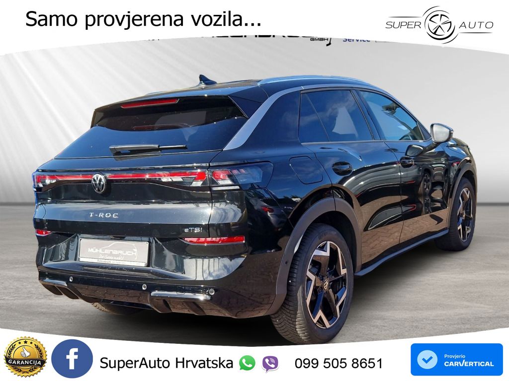 Volkswagen T-Roc 1.5 eTSI (150 KS)  DSG R-Line LED+GR SJED+ACC