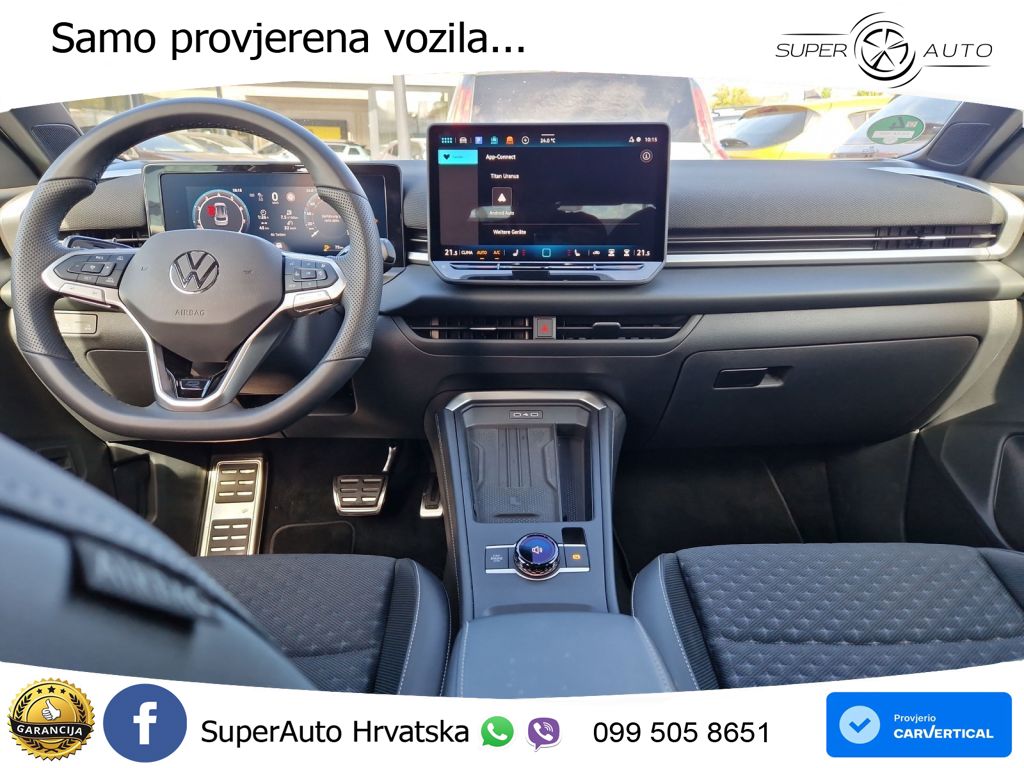 Volkswagen T-Roc 1.5 eTSI (150 KS)  DSG R-Line LED+GR SJED+ACC