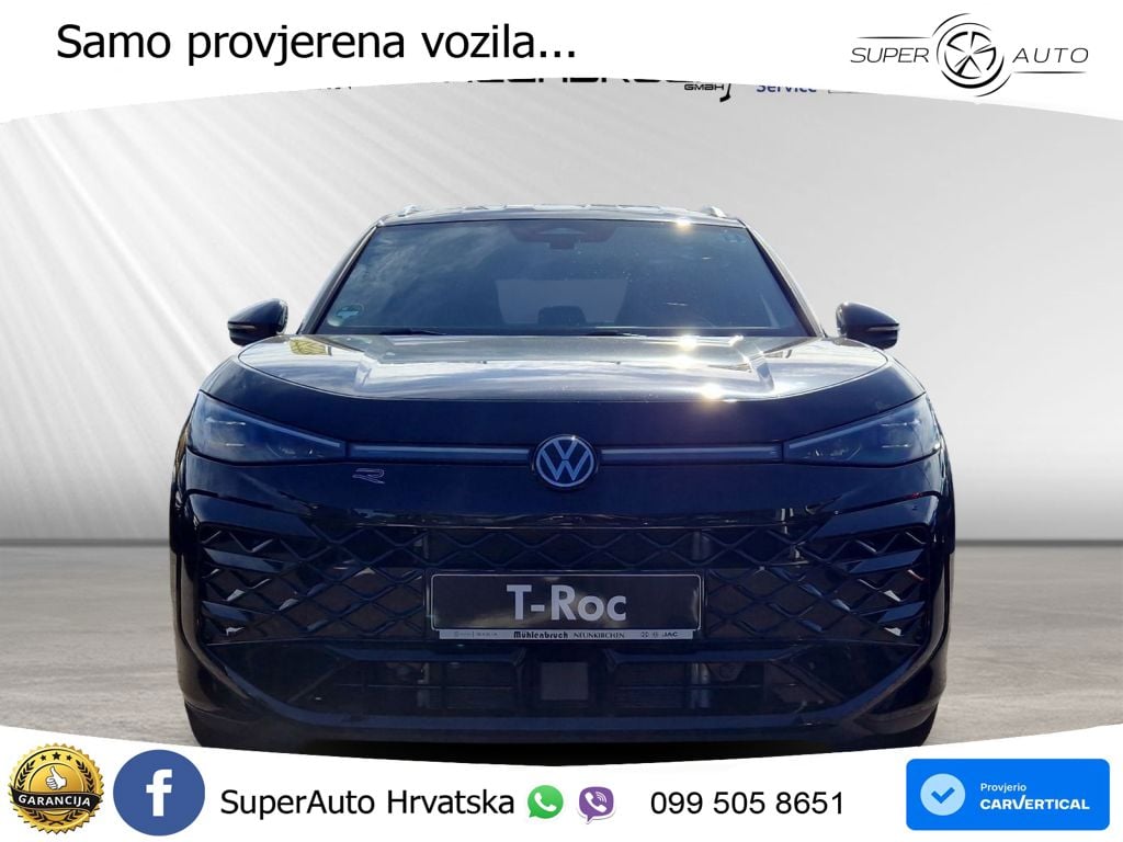 Volkswagen T-Roc 1.5 eTSI (150 KS)  DSG R-Line LED+GR SJED+ACC