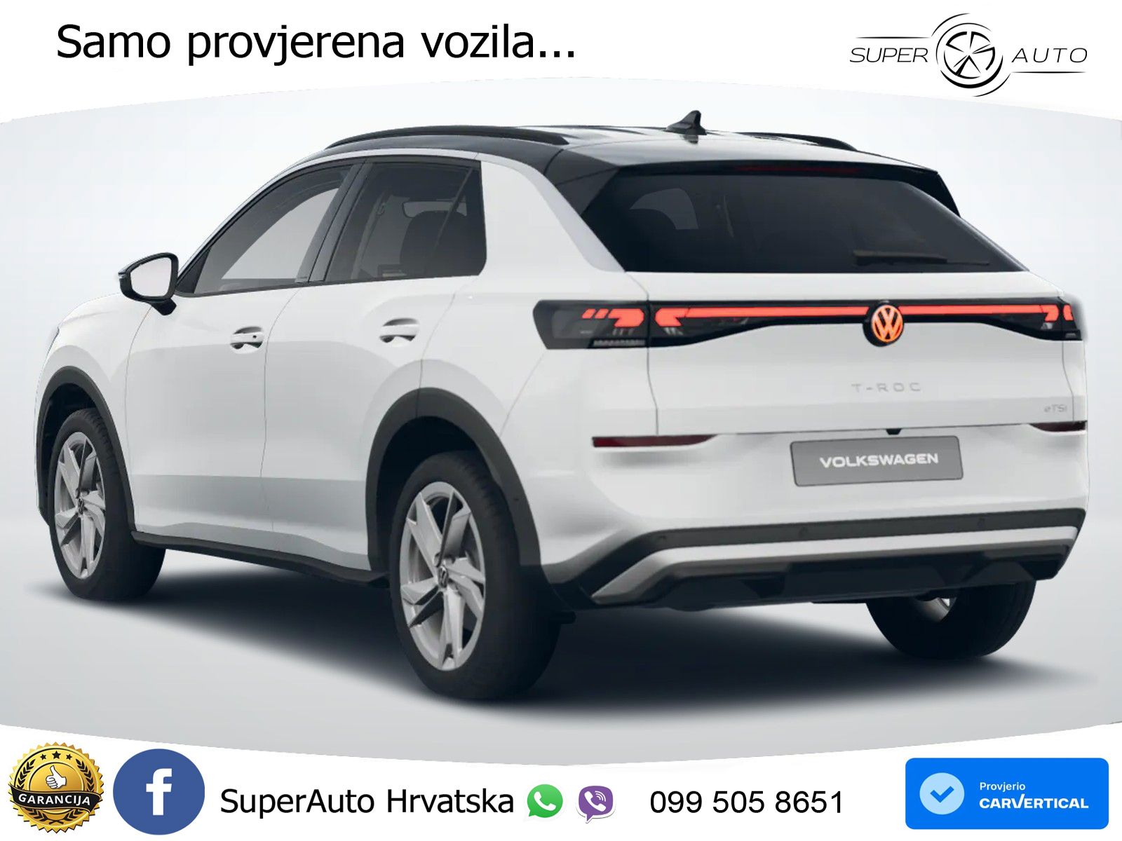 Volkswagen T-Roc 1.5 eTSI (150 KS)  DSG LED+GR SJED+ACC