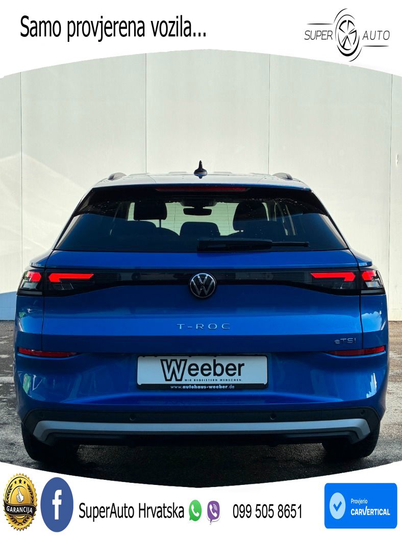 Volkswagen T-Roc 1.5 eTSI (116 KS)  DSG LED+GR SJED+ACC