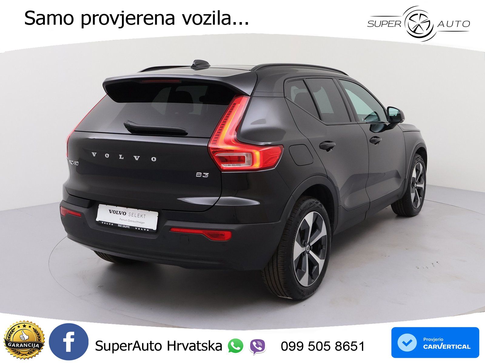 Volvo XC40 2.0 B3 163 KS Automatic LED+GR SJED+ACC