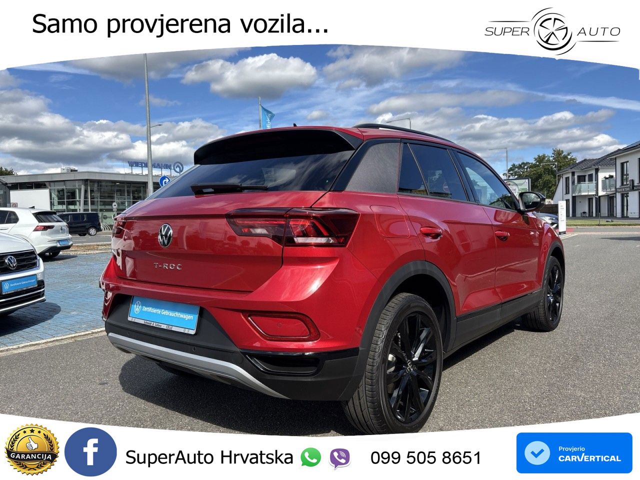 Volkswagen T-Roc 1.5 TSI (150 KS) DSG LED+GR SJED+ACC