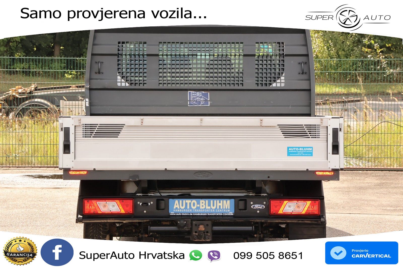 Ford Transit 350-EB Doka L2 + Klima AHK 2,24T 7-Sitze 131 KS