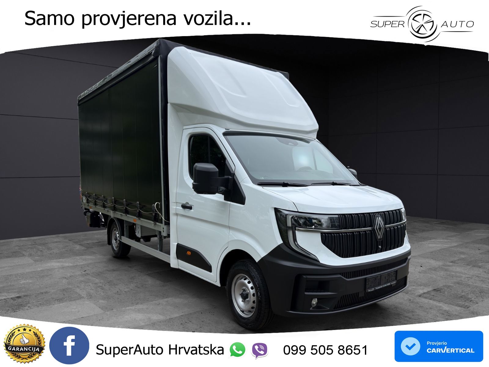 Renault Master Pritsche Schiebeplane Automatik LBW Klima 170 KS