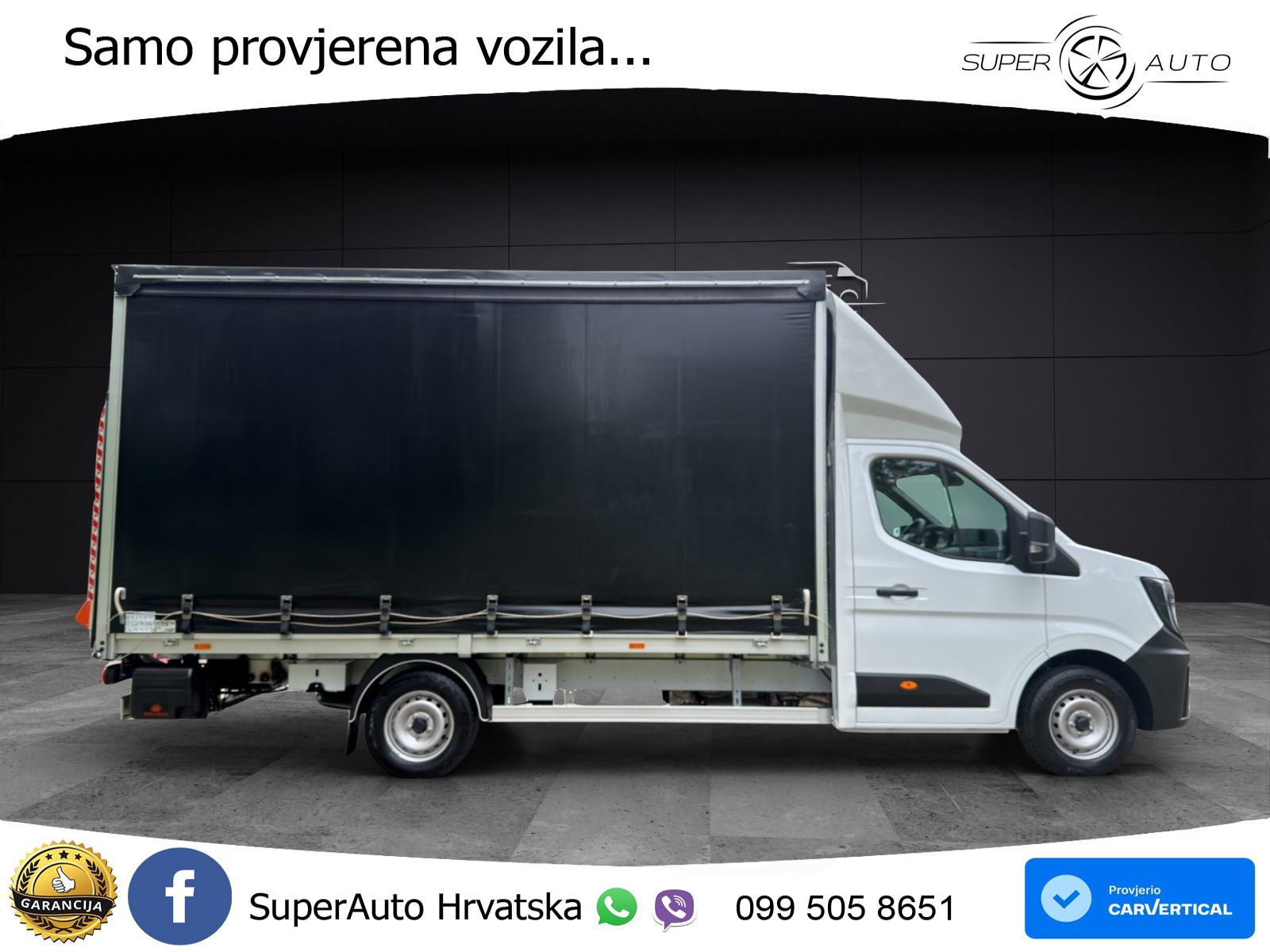 Renault Master Pritsche Schiebeplane Automatik LBW Klima 170 KS