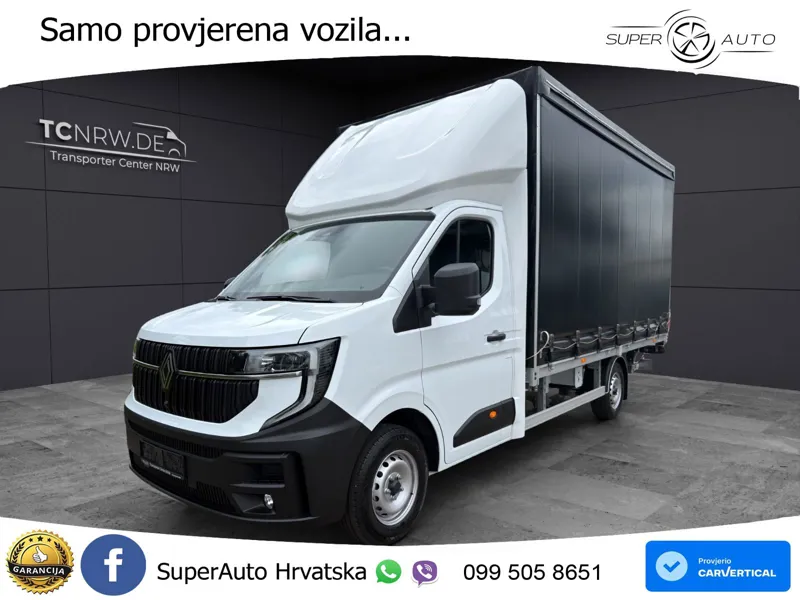 Renault Master Pritsche Schiebeplane Automatik LBW Klima 170 KS