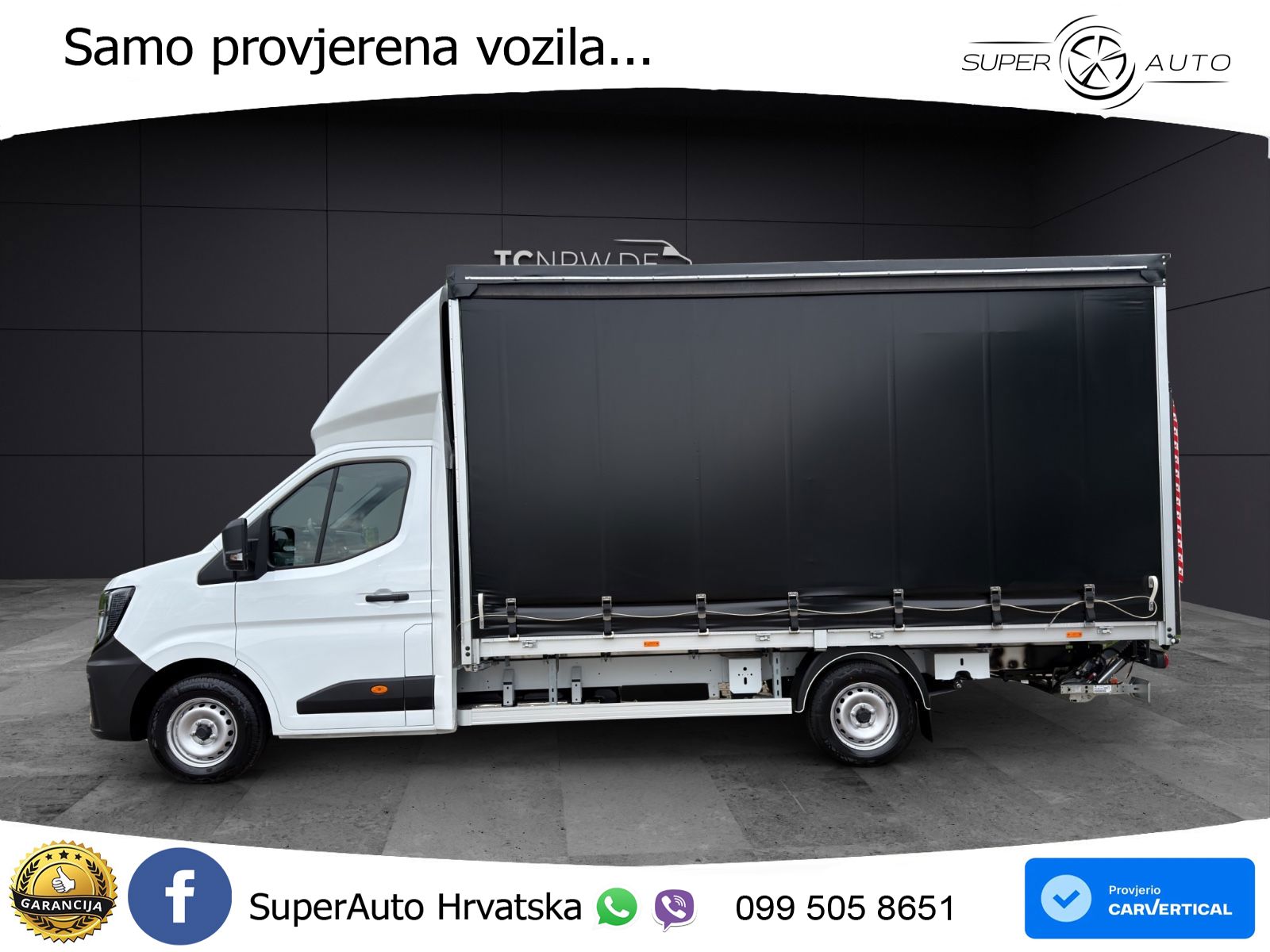 Renault Master Pritsche Schiebeplane Automatik LBW Klima 170 KS