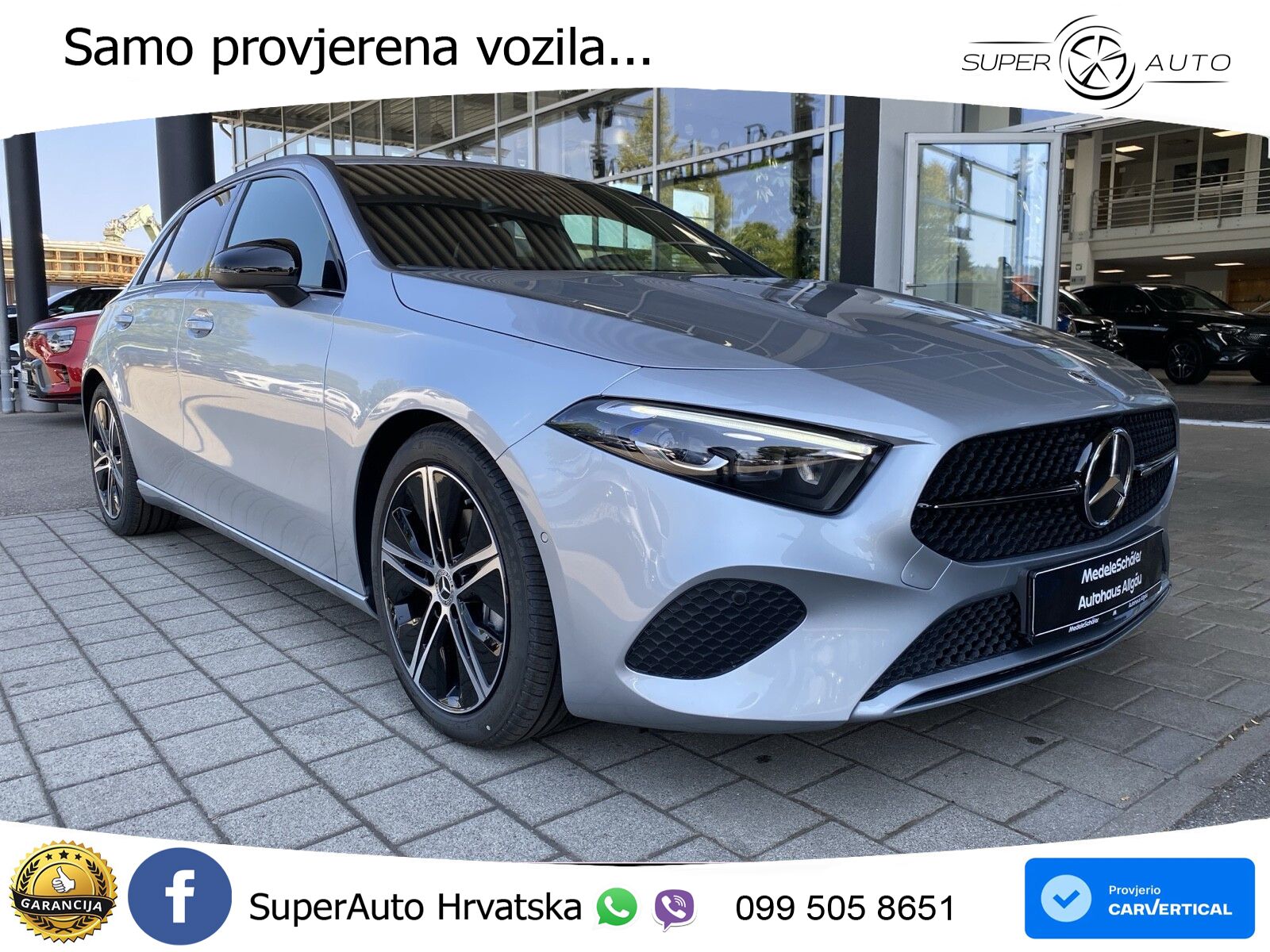 Mercedes-Benz A 200 7G-DCT LED+GR SJED+ACC