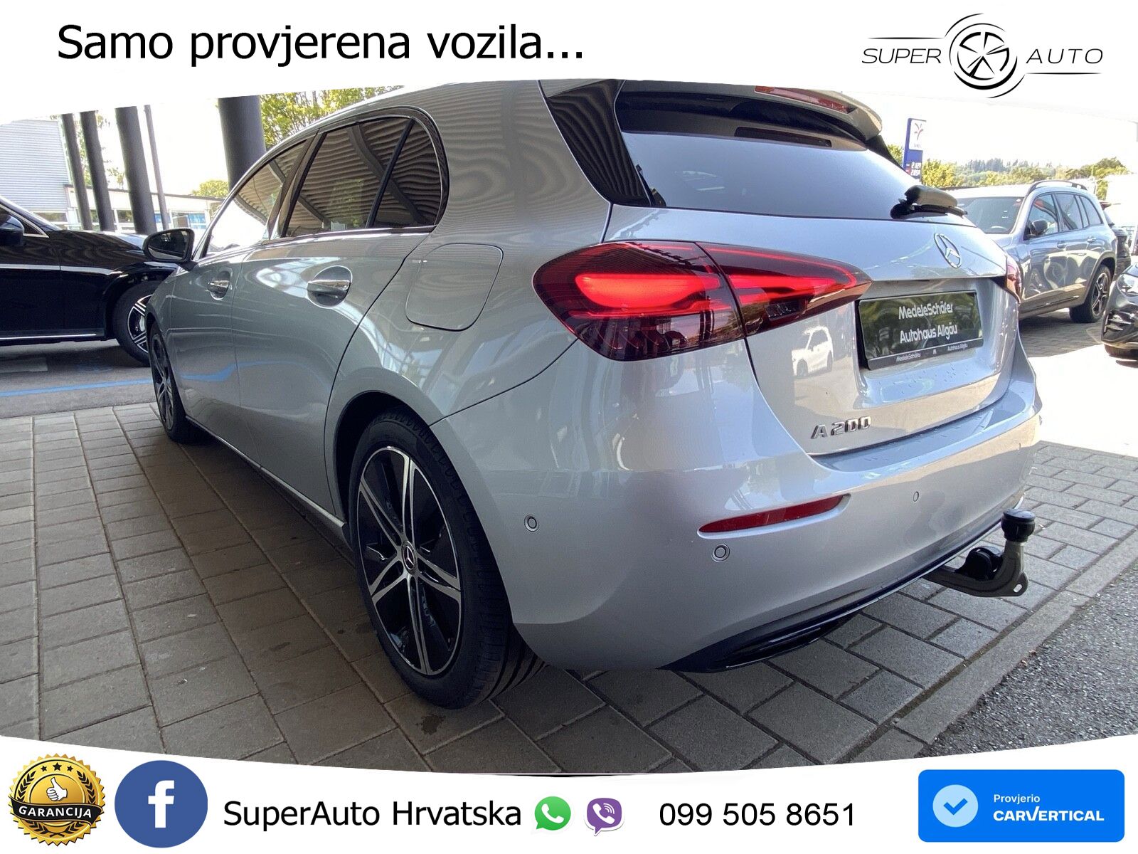Mercedes-Benz A 200 7G-DCT LED+GR SJED+ACC