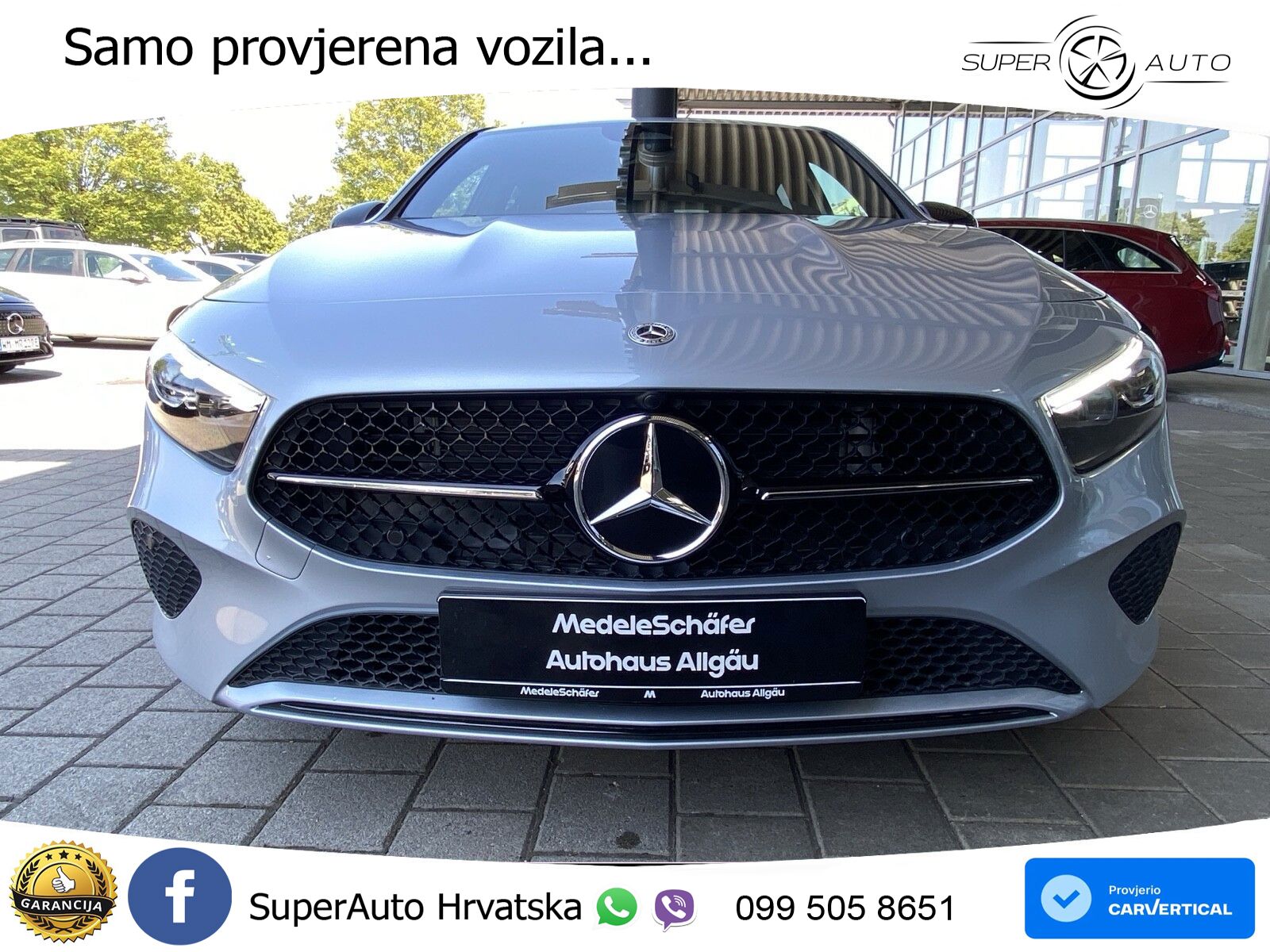 Mercedes-Benz A 200 7G-DCT LED+GR SJED+ACC