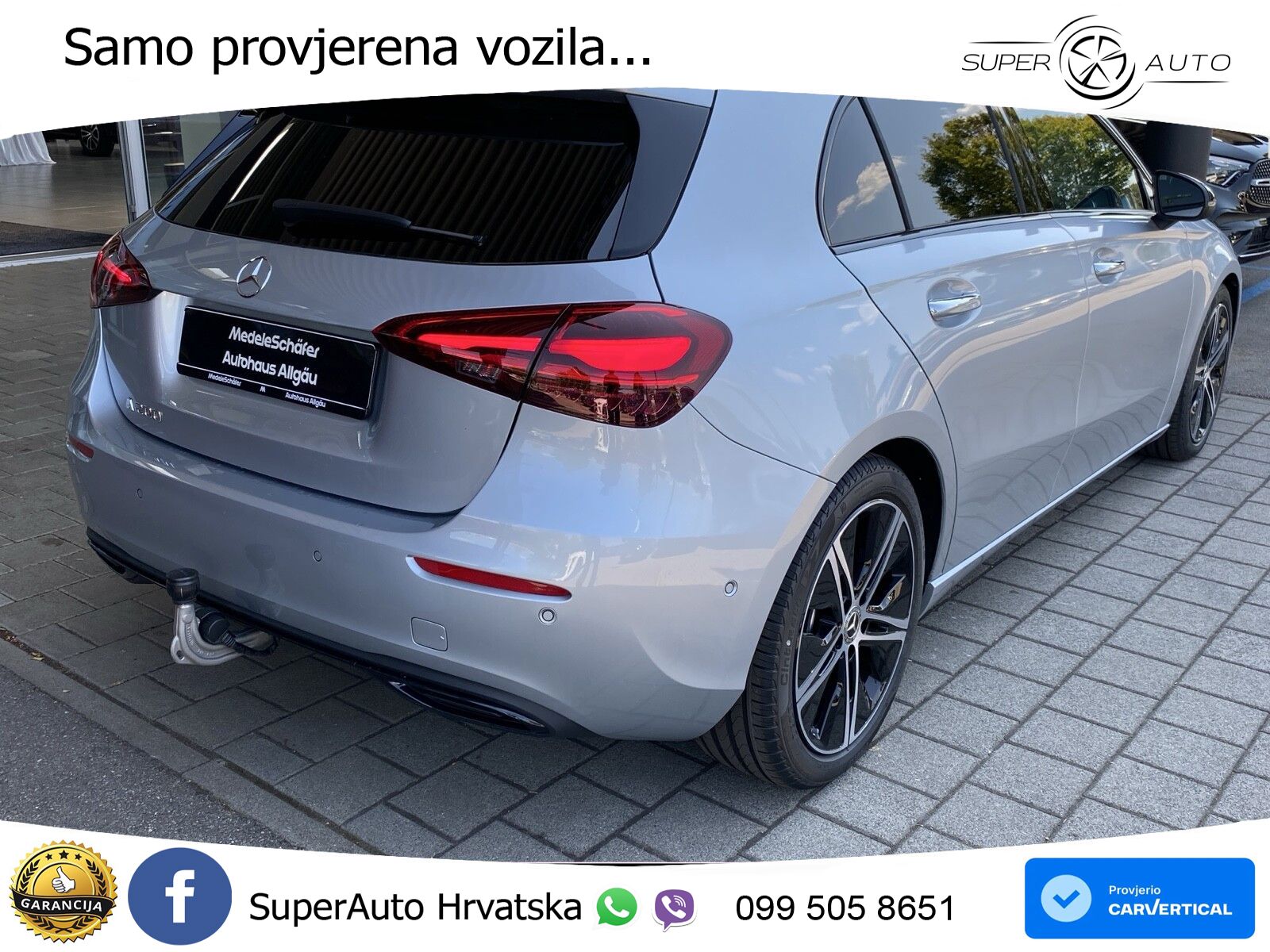 Mercedes-Benz A 200 7G-DCT LED+GR SJED+ACC
