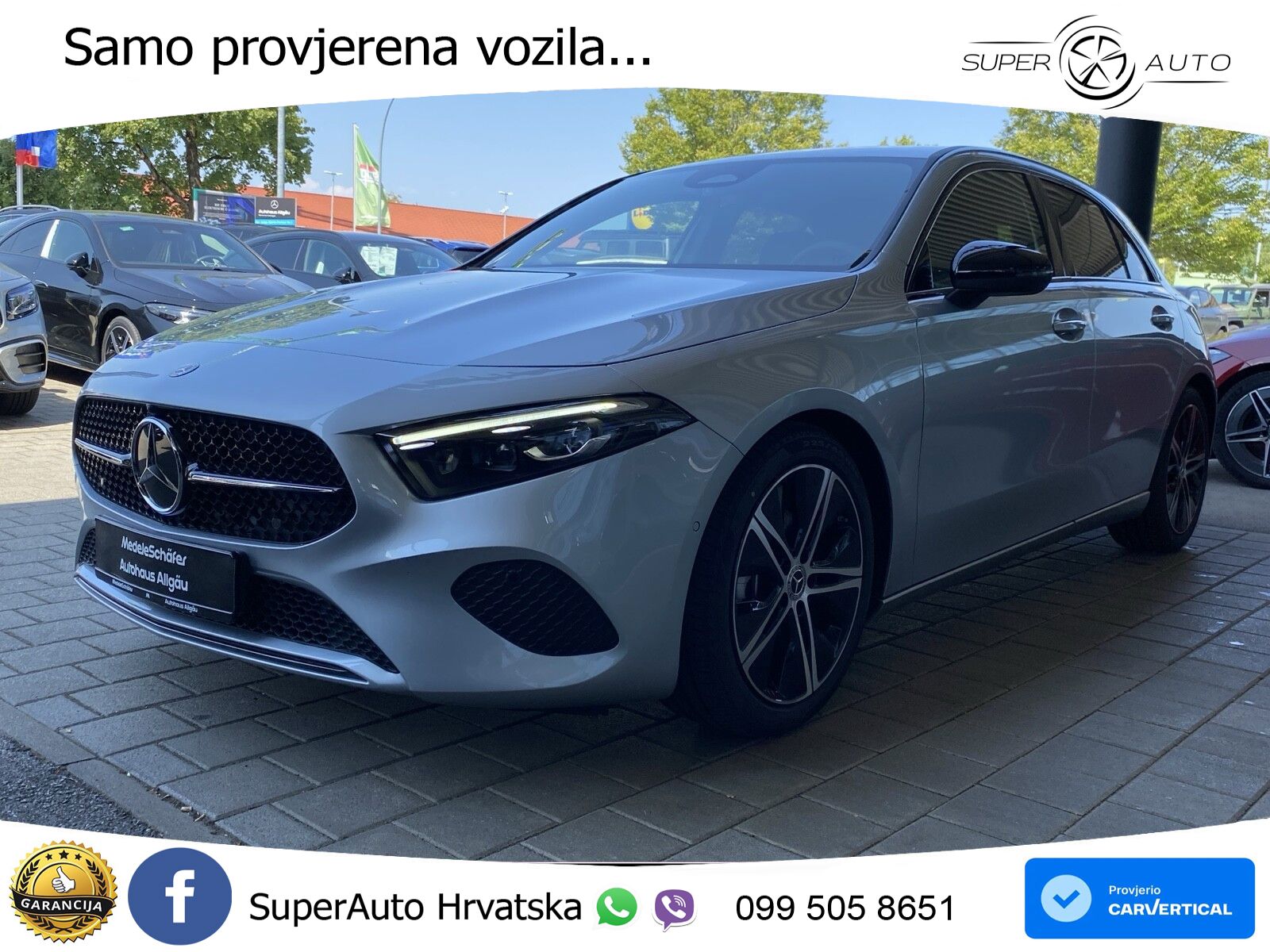 Mercedes-Benz A 200 7G-DCT LED+GR SJED+ACC