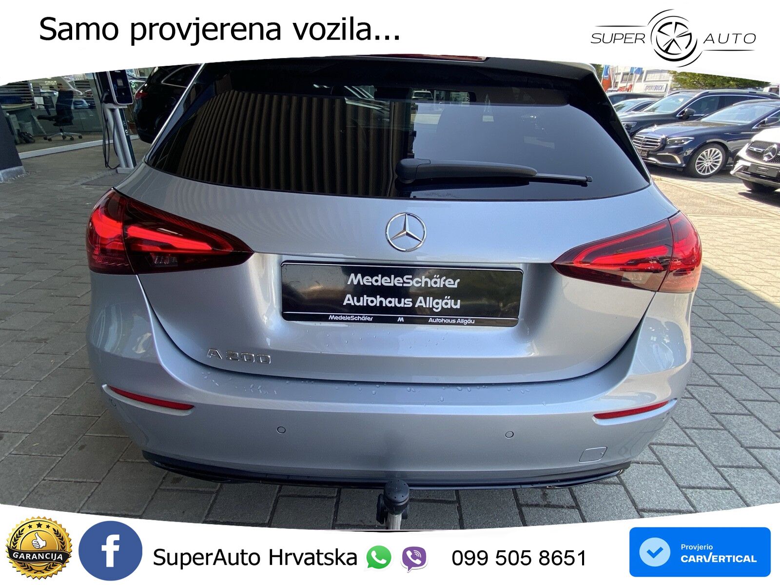 Mercedes-Benz A 200 7G-DCT LED+GR SJED+ACC
