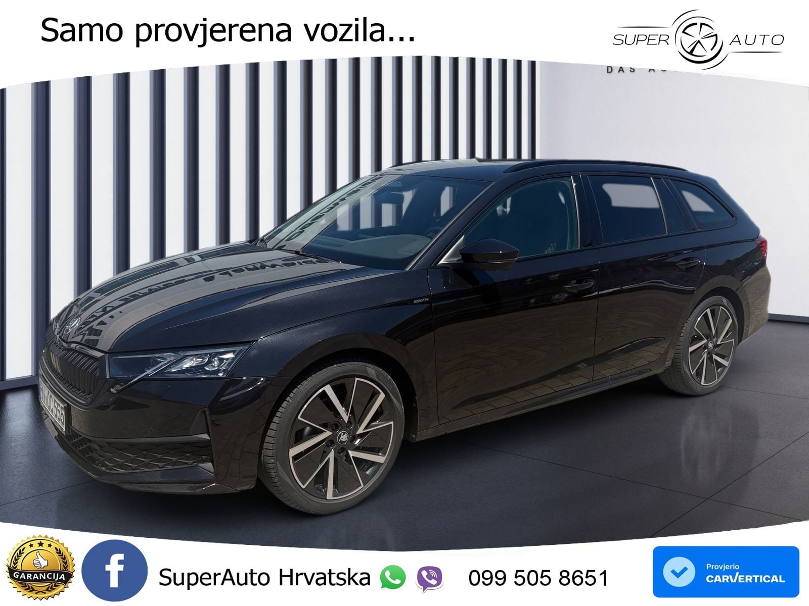 Škoda Octavia Combi 2.0 TDI (150 KS) DSG SportLine LED+GR SJED+ACC