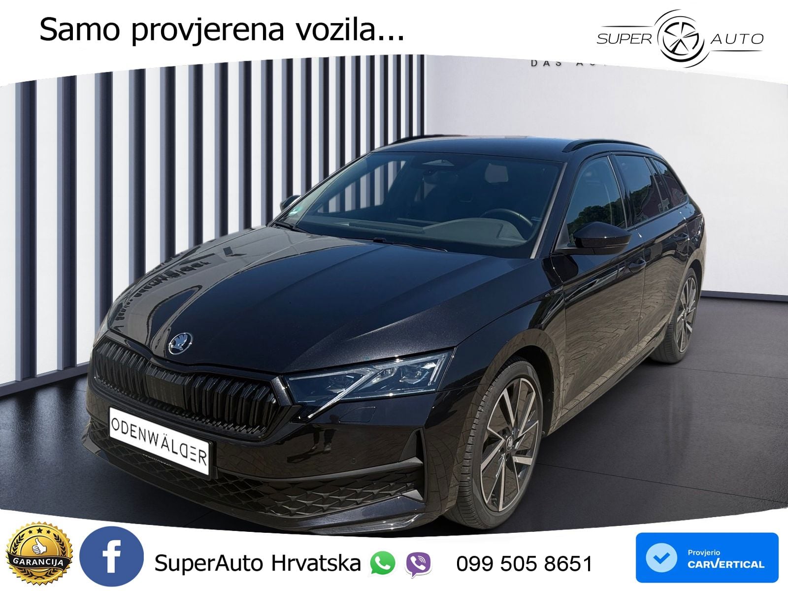 Škoda Octavia Combi 2.0 TDI (150 KS) DSG SportLine LED+GR SJED+ACC