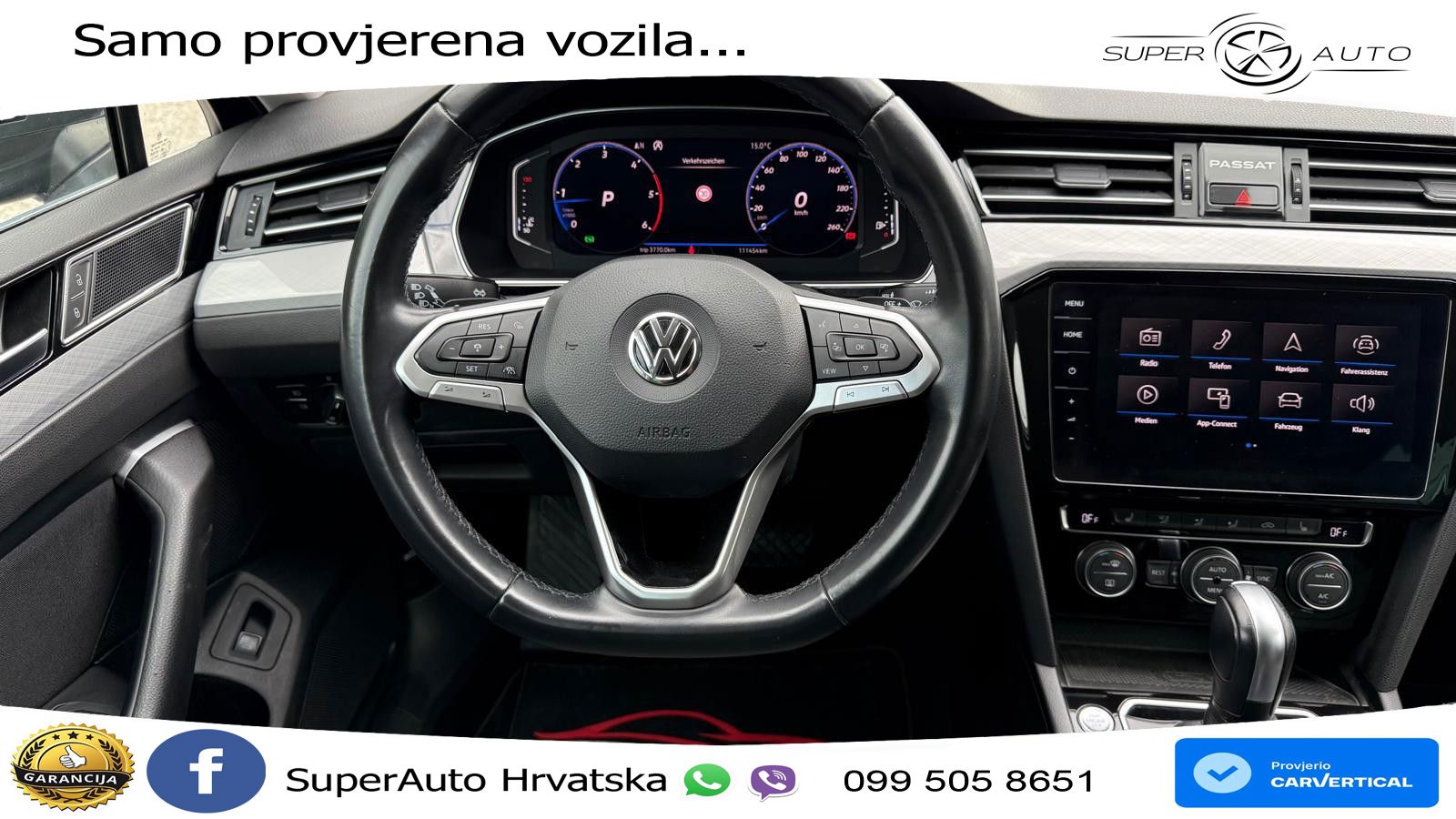 Volkswagen Passat Variant 2.0 TDI (190 KS) DSG Business LED+GR SJED+ACC
