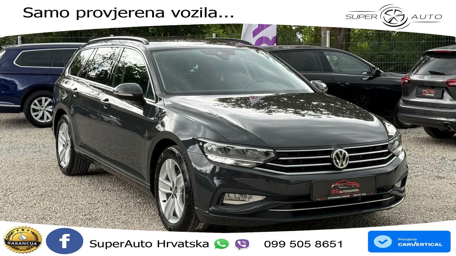 Volkswagen Passat Variant 2.0 TDI (190 KS) DSG Business LED+GR SJED+ACC