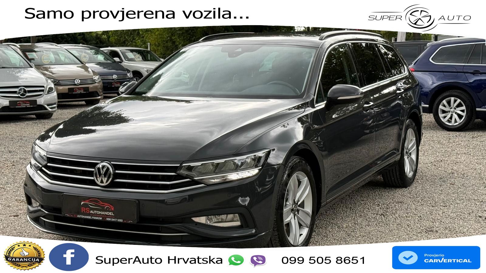 Volkswagen Passat Variant 2.0 TDI (190 KS) DSG Business LED+GR SJED+ACC